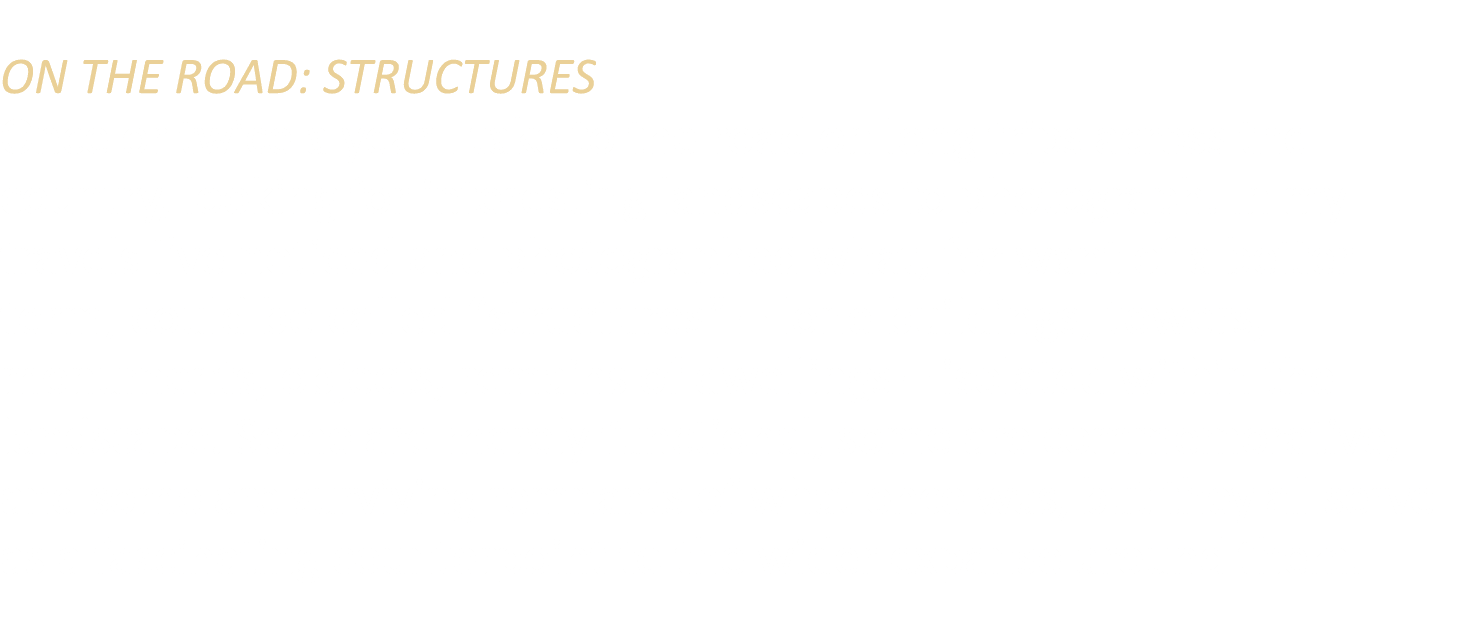 ON THE ROAD: STRUCTURES Once or twice a year I take to the road on long trips across the country, looking for interes...