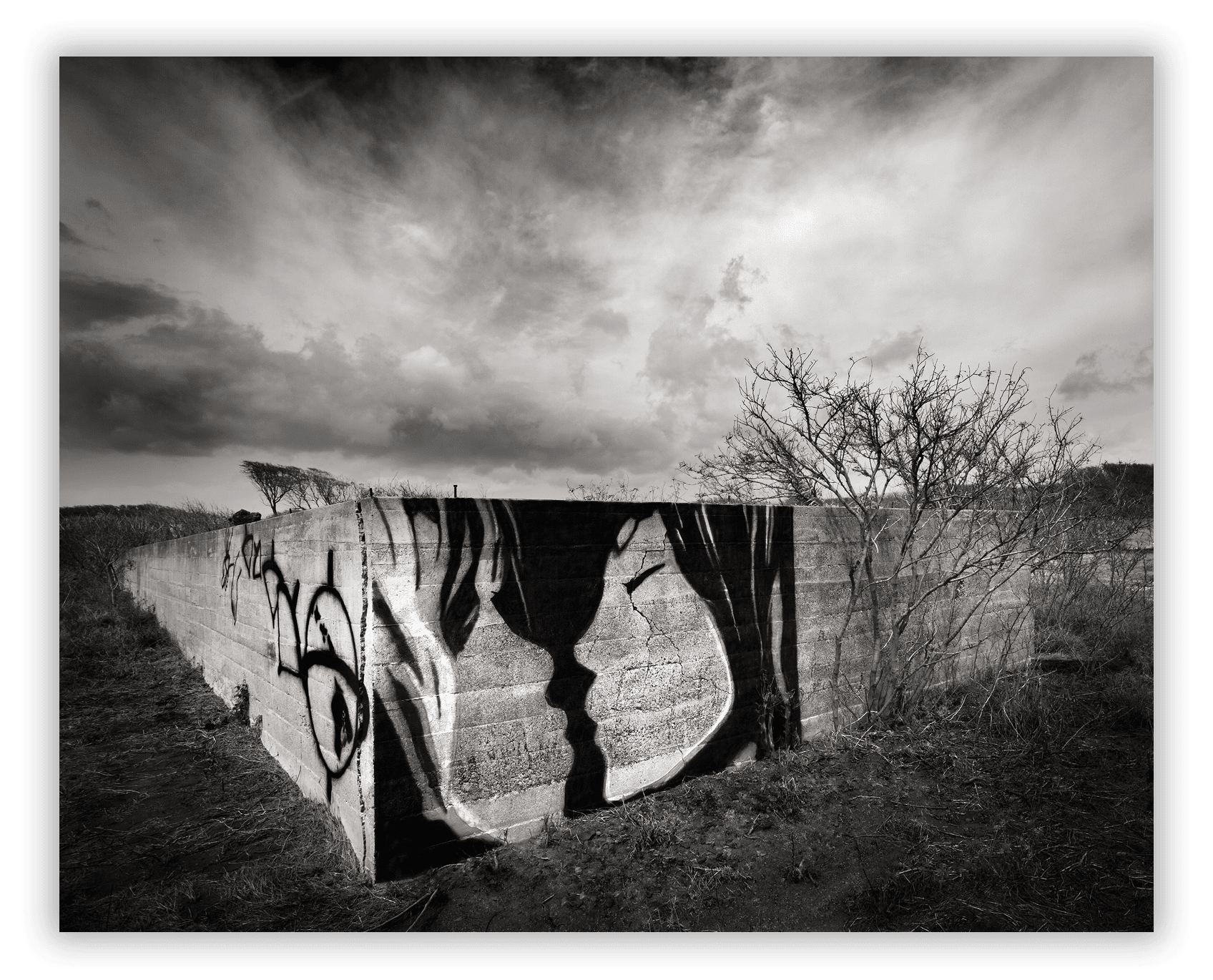 Old military base in South Point