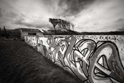 Old military base in South Point