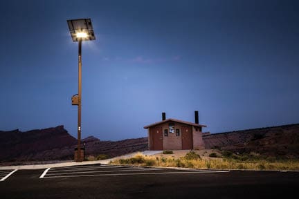 Spotted Wolf, I-70, Utah