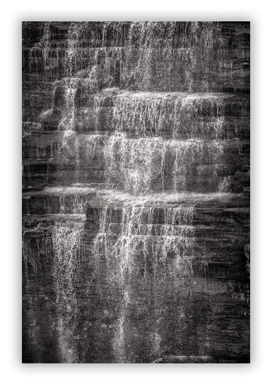 Middle Falls, Genesee River, Letchworth State Park