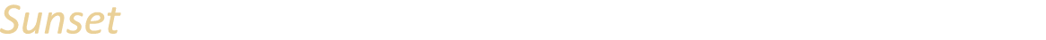 Sunset